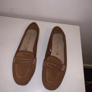 New Look Brown Suede Loafers